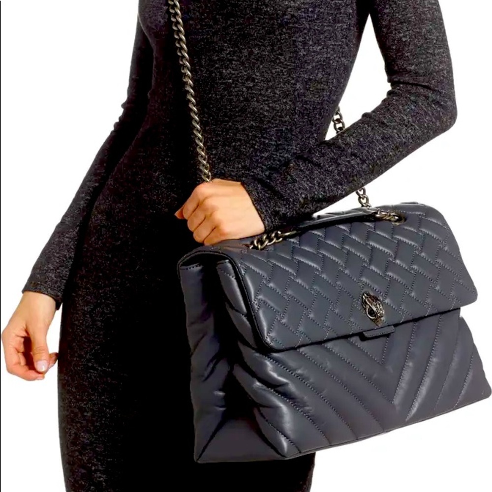 Quilted Leather Purse